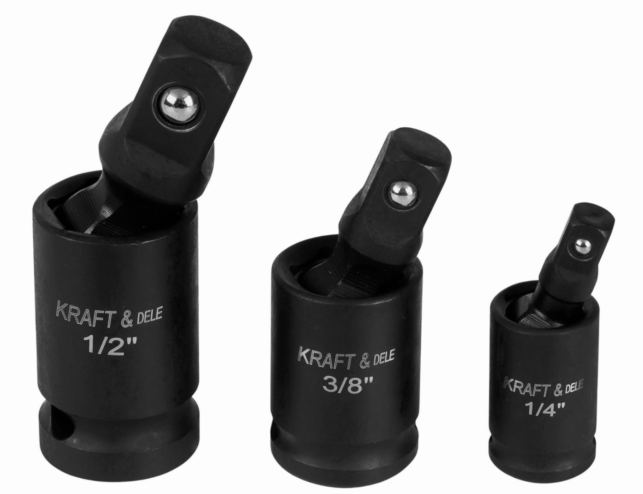 Produžetak Zglobni za Gedore, Set od 3 Udarna Kuglasta Zgloba 1/4", 3/8", 1/2" KD10530 povećavaju iskoristivost u problematičnim situacijama, uštedite vrijeme ubrzajte posao - Slika 3