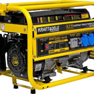 Generator struje 3kW  2x230V KD125, Agregat struje jednofazni na benzin