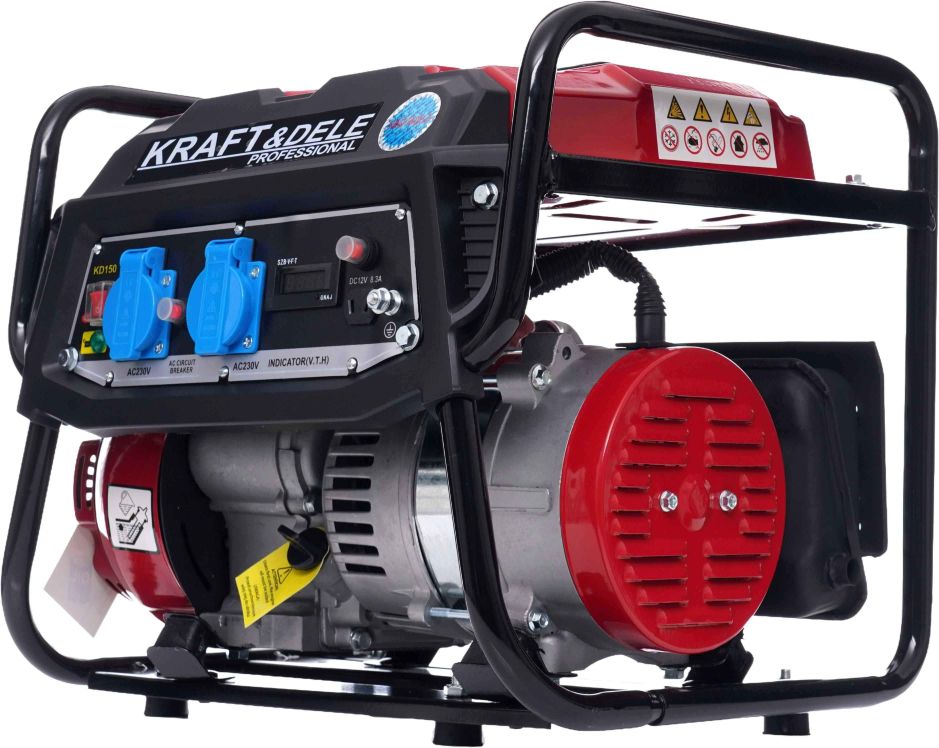 Generator struje 1500W, 12V/2x230V KD150 - Slika 5