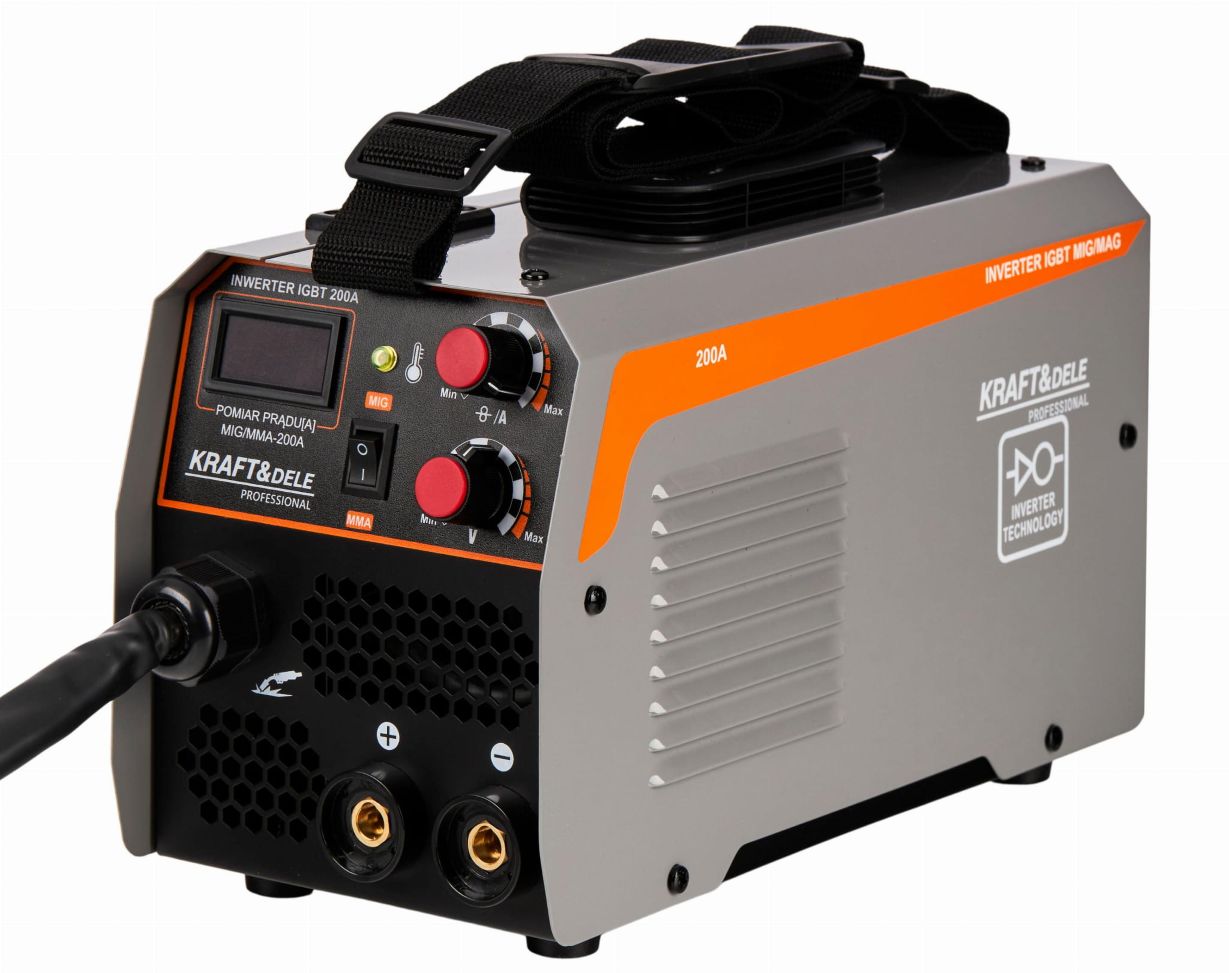 KRAFT & DELE Aparat za varenje, Inverter MIG/MMA 200A MODEL KD1788
