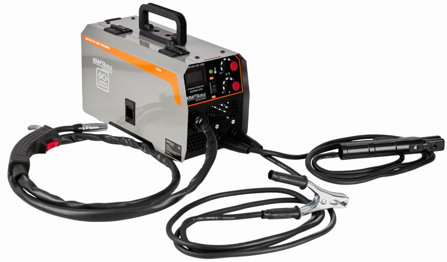 KRAFT & DELE Aparat za varenje, Inverter MIG/MMA 200A MODEL KD1788 - Slika 2