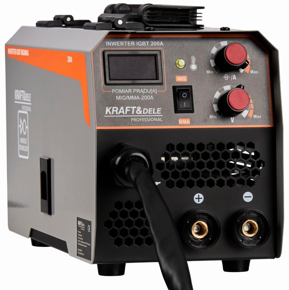 KRAFT & DELE Aparat za varenje, Inverter MIG/MMA 200A MODEL KD1788 - Slika 3