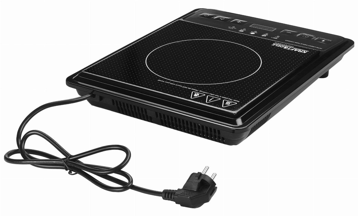 KRAFT & DELE Kuhalo električno Indukcijsko od 2000 W 1 kolo, KD4168 - Slika 4