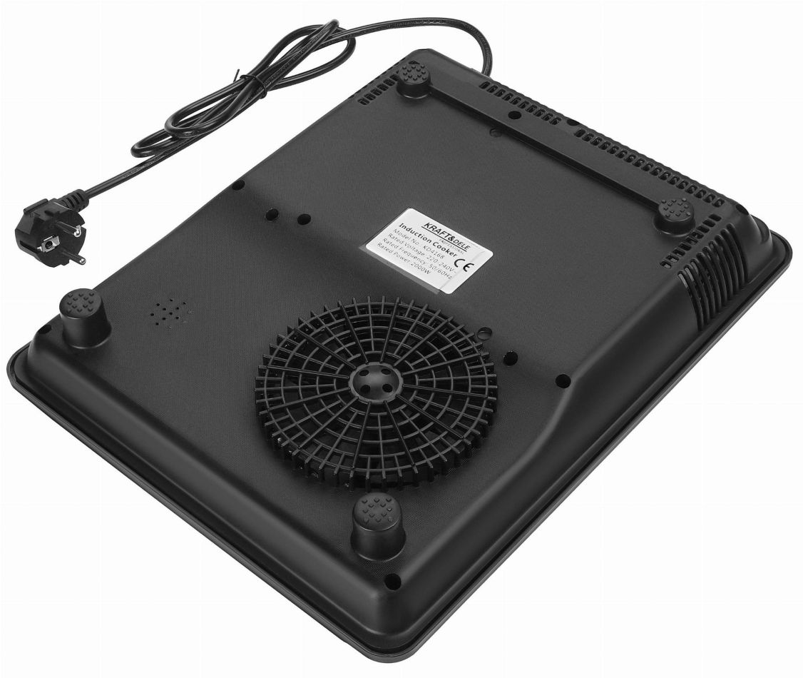 KRAFT & DELE Kuhalo električno Indukcijsko od 2000 W 1 kolo, KD4168 - Slika 7