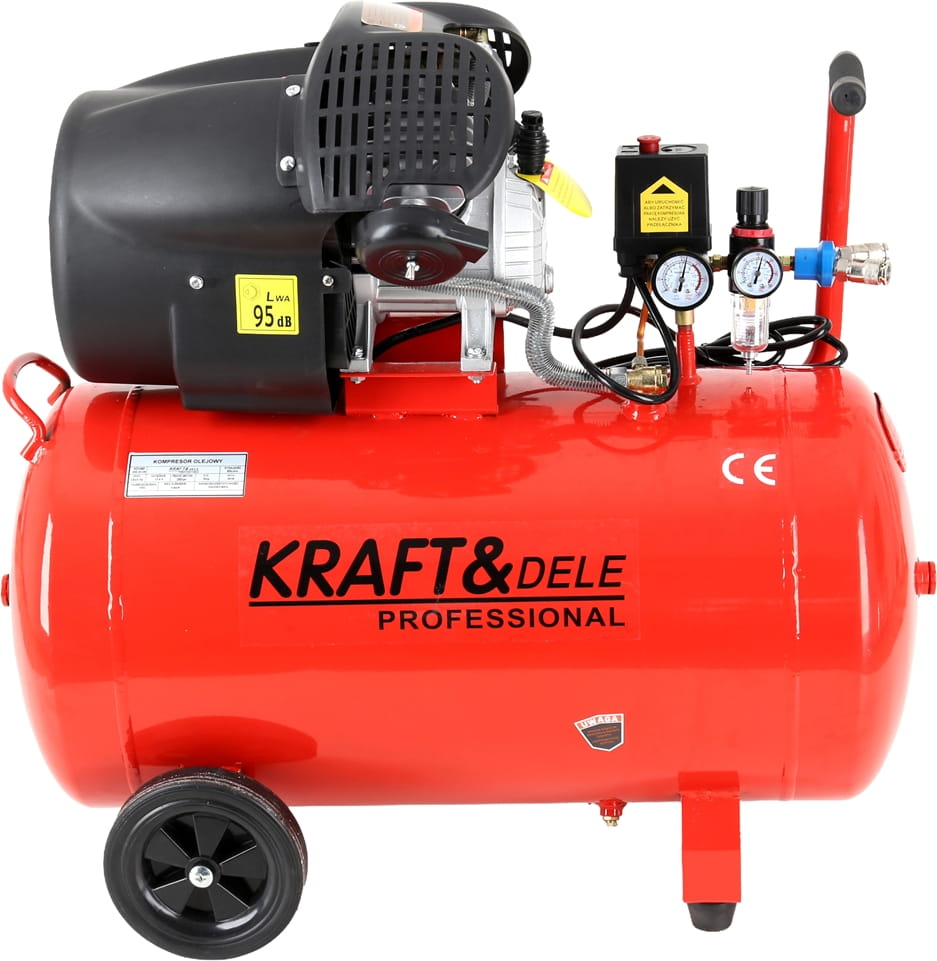 KRAFT & DELE Kompresor Uljni zapremine 100 Litara, 3kW KD1483