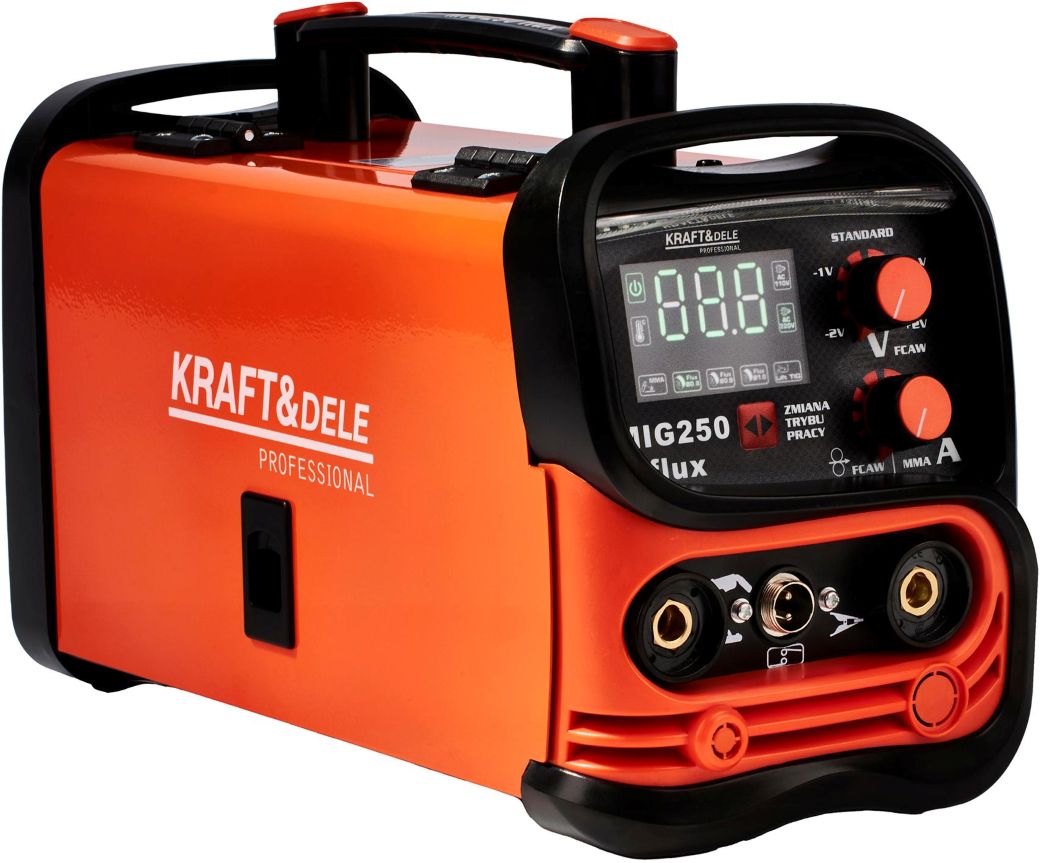 KRAFT & DELE Aparat za varenje, Inverter 250A - MIG / MMA / LIFT TIG 3u1 KD1875