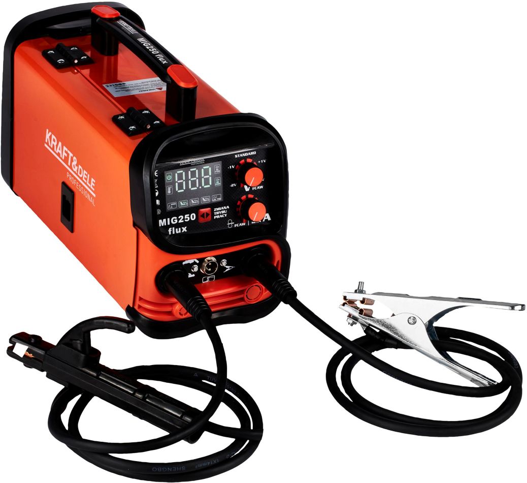 KRAFT & DELE Aparat za varenje, Inverter 250A - MIG / MMA / LIFT TIG 3u1 KD1875 - Slika 6