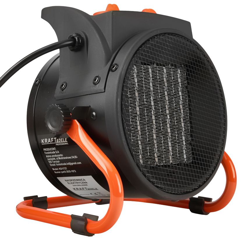 KRAFT & DELE Električna Grijalica 2500 W 230 V KD11727 Kalorifer - Slika 2