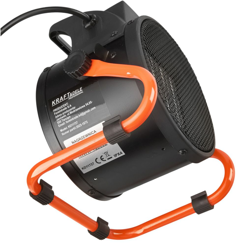 KRAFT & DELE Električna Grijalica 2500 W 230 V KD11727 Kalorifer - Slika 4