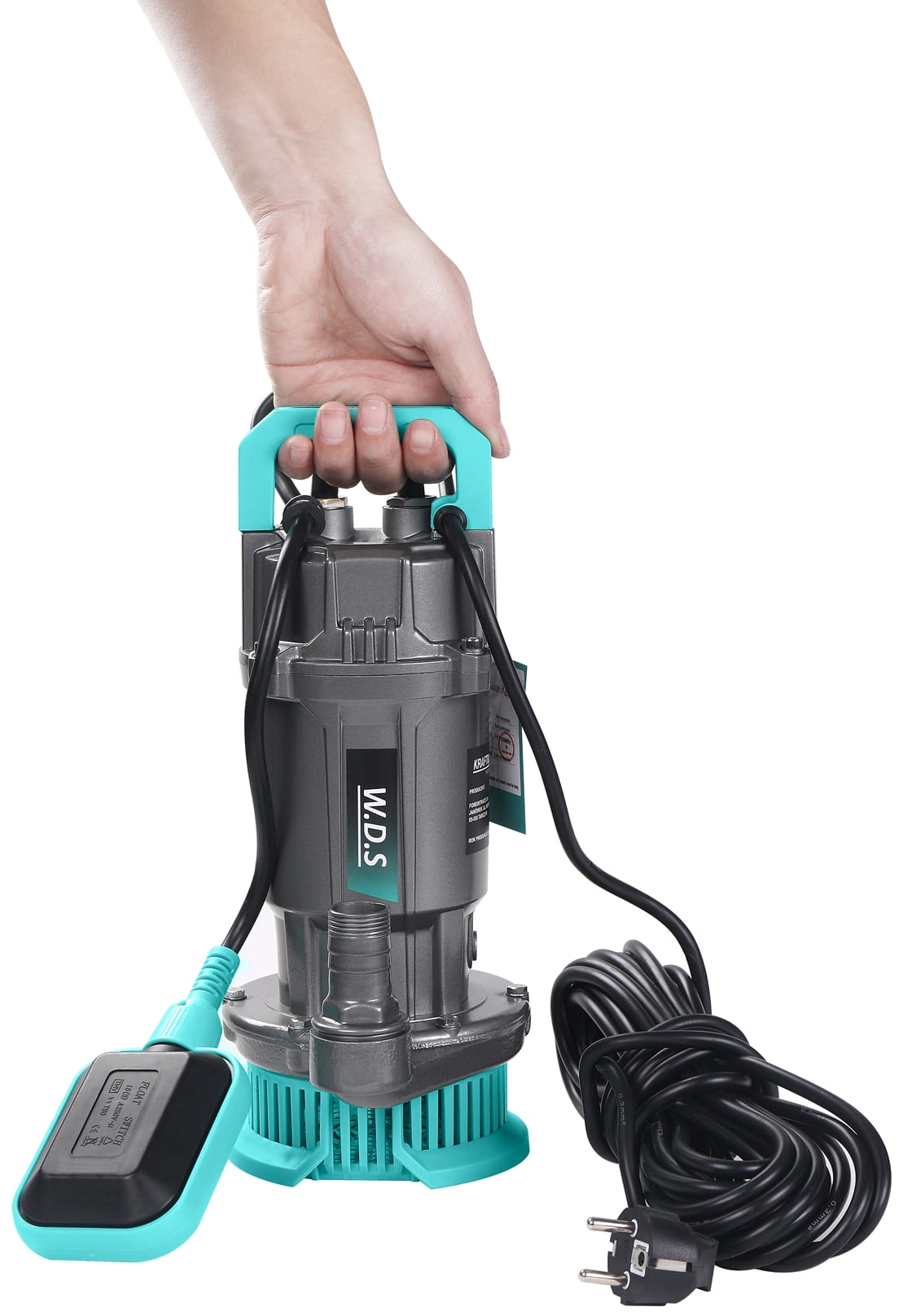 KRAFT & DELE Potopna Pumpa 2200W Ø1"/25mm 15000l/h + PLOVAK za čistu vodu WDS2426 - Slika 3