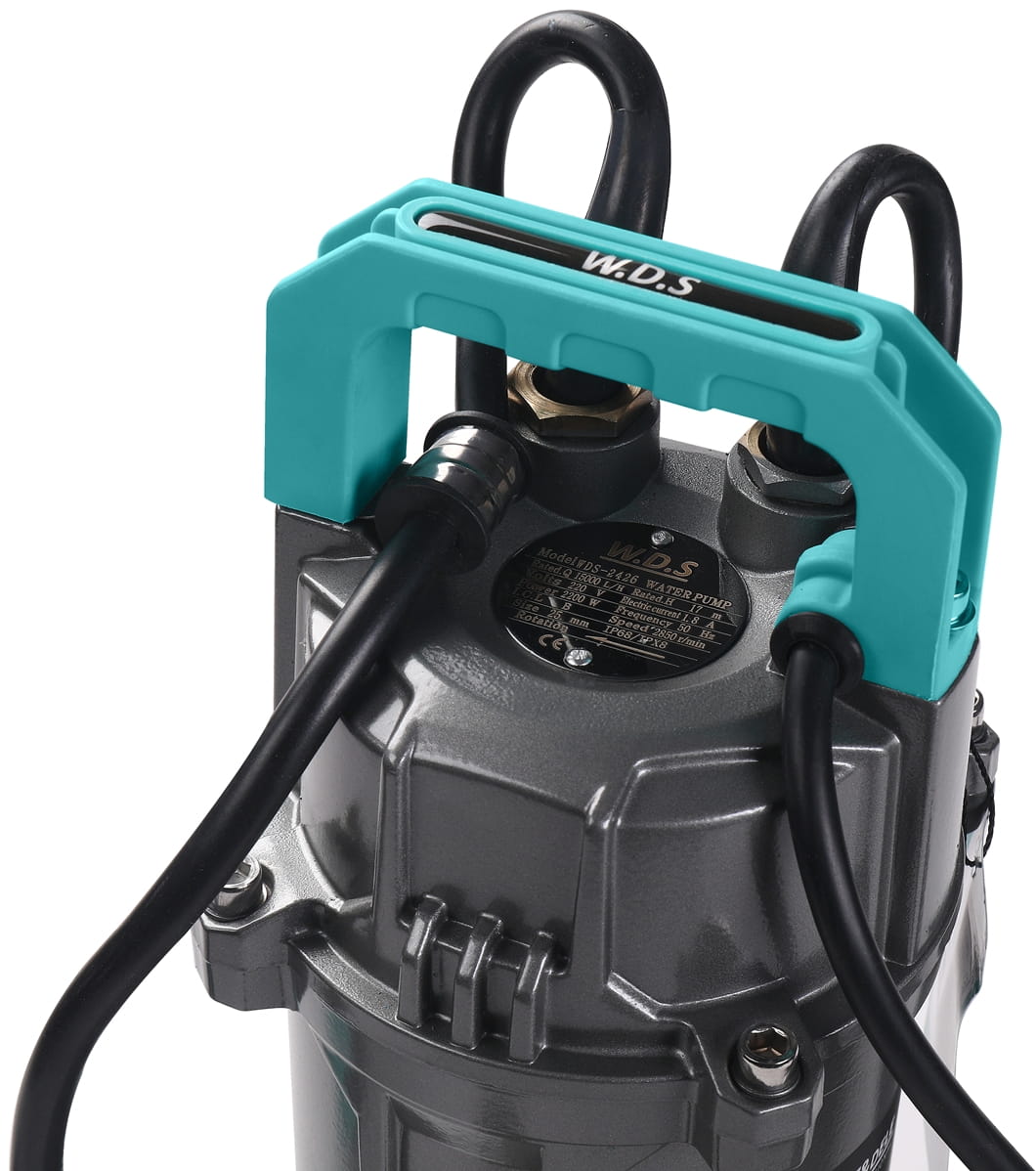 KRAFT & DELE Potopna Pumpa 2200W Ø1"/25mm 15000l/h + PLOVAK za čistu vodu WDS2426 - Slika 7