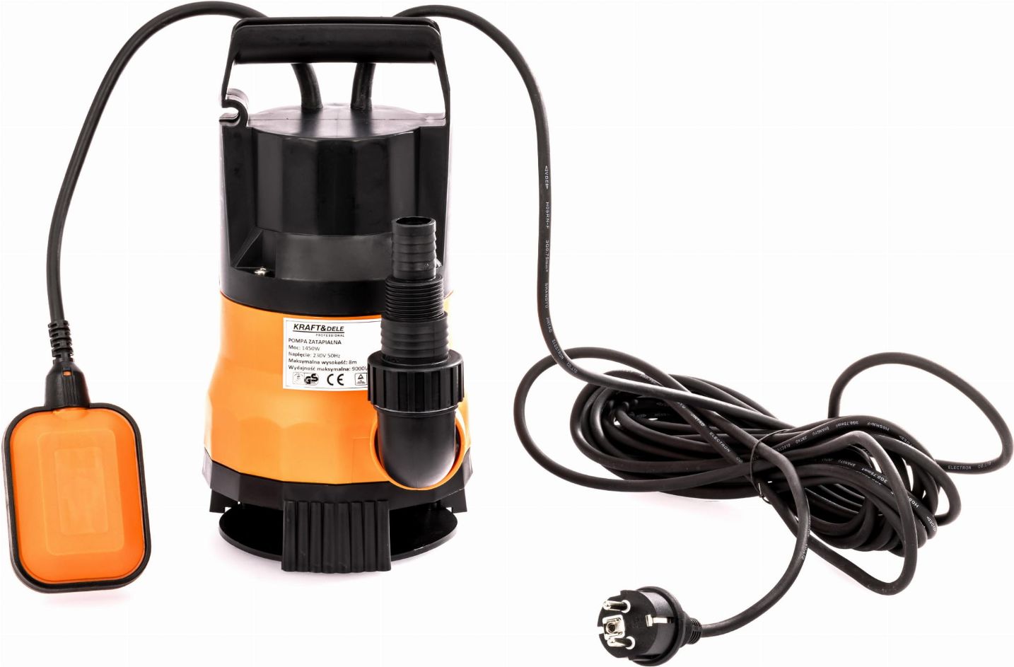 KRAFT & DELE Potopna pumpa za čistu i prljavu vodu 1" KD738 od 1450 W