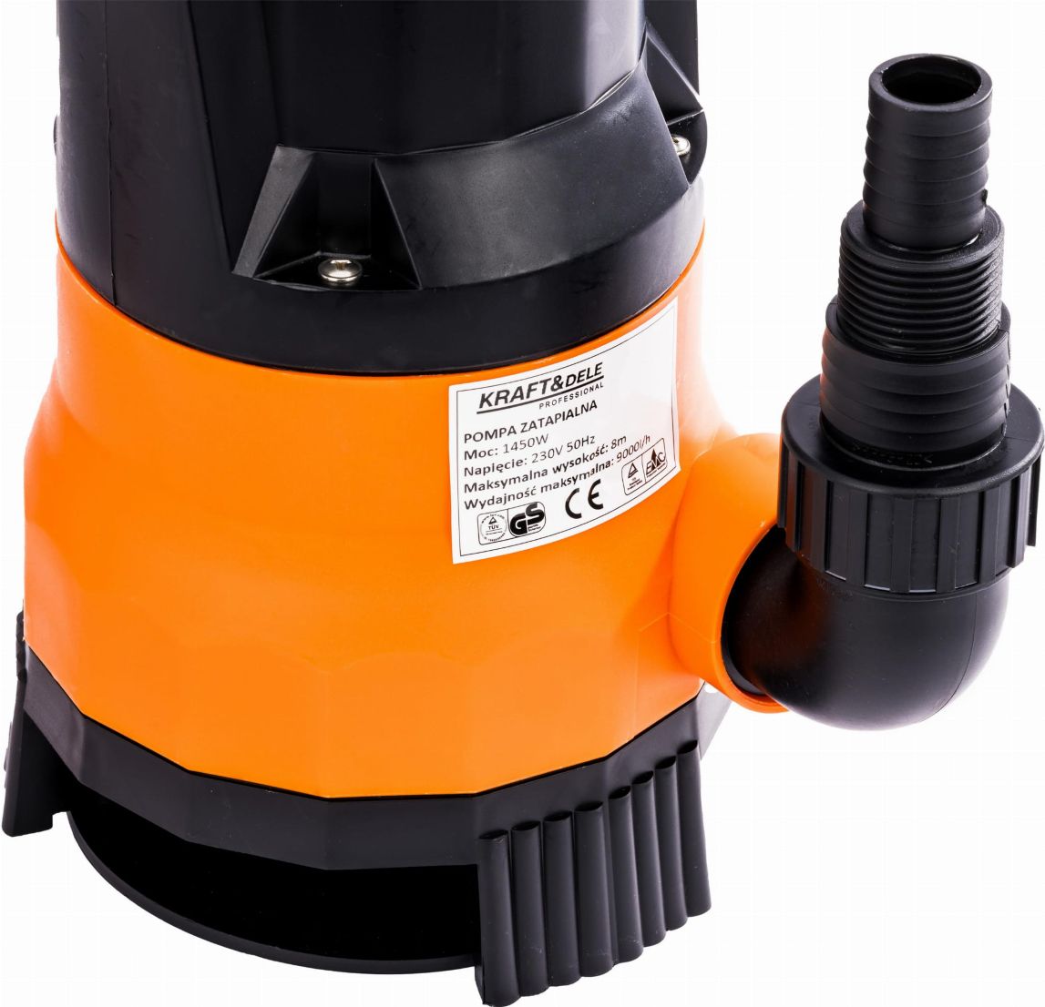KRAFT & DELE Potopna pumpa za čistu i prljavu vodu 1" KD738 od 1450 W - Slika 3