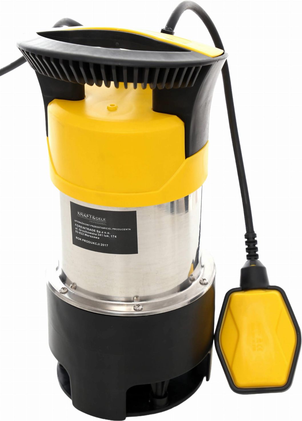 KRAFT & DELE Pumpa za prljavu vodu 1850W s Plovkom KD741 Ø1"(25mm) - Slika 2