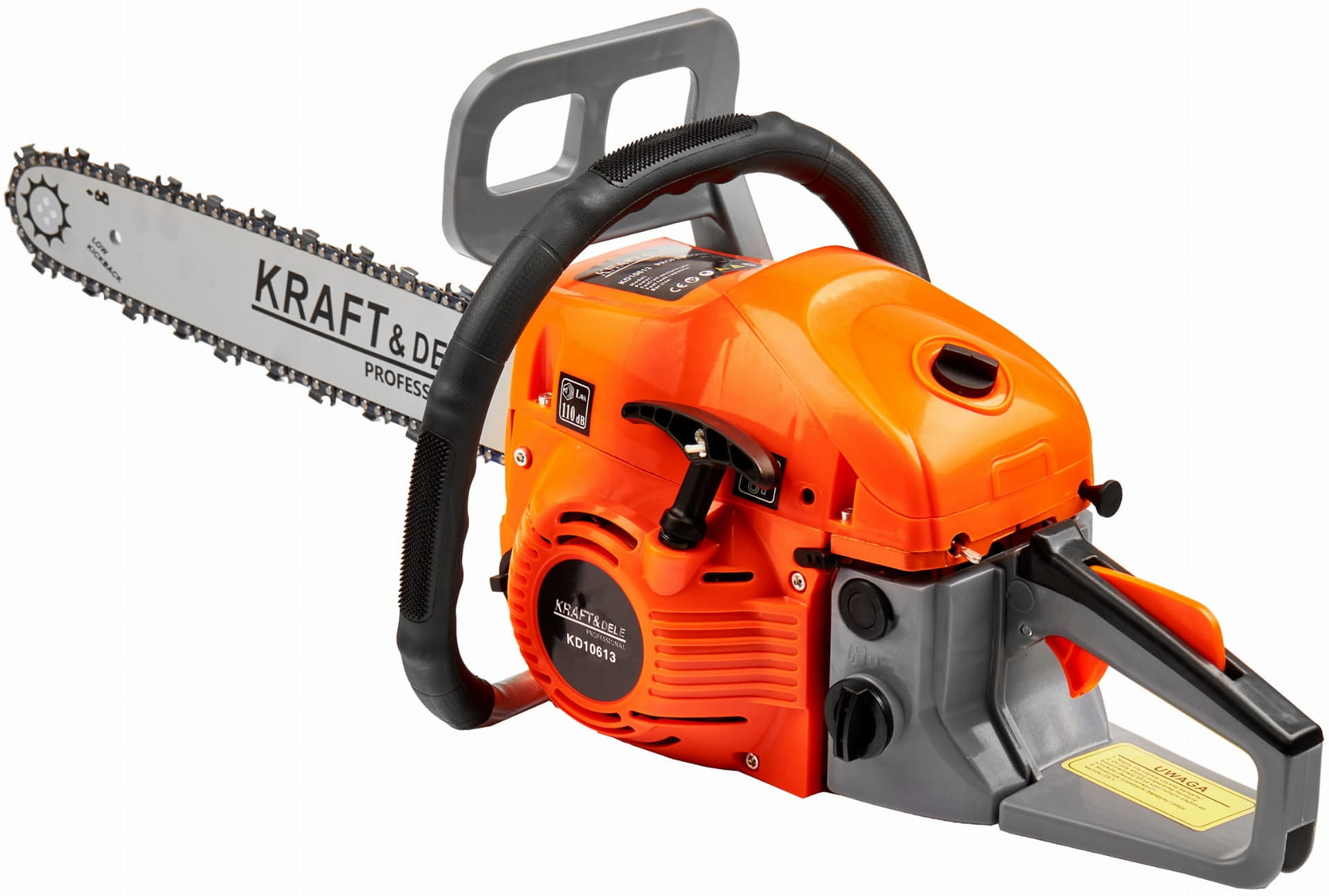 KRAFT&DELE Pila Motorna Lančana 5,9 KS dvije vodilice sa lancem 16"/40 cm + 18"/45 cm KD10613 - Slika 3