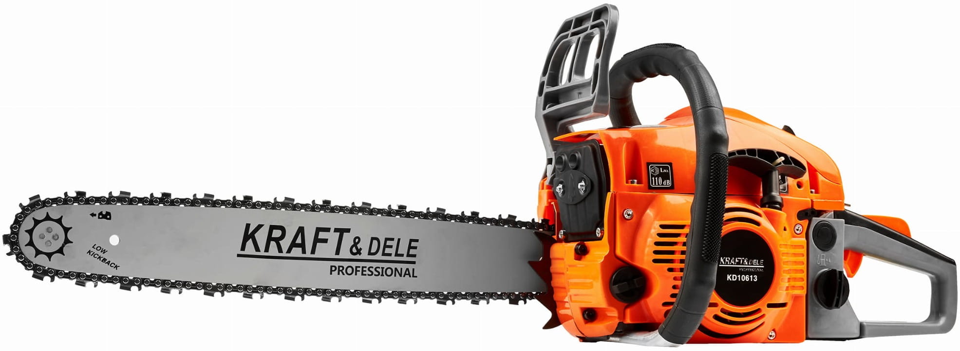 KRAFT&DELE Pila Motorna Lančana 5,9 KS dvije vodilice sa lancem 16"/40 cm + 18"/45 cm KD10613 - Slika 6
