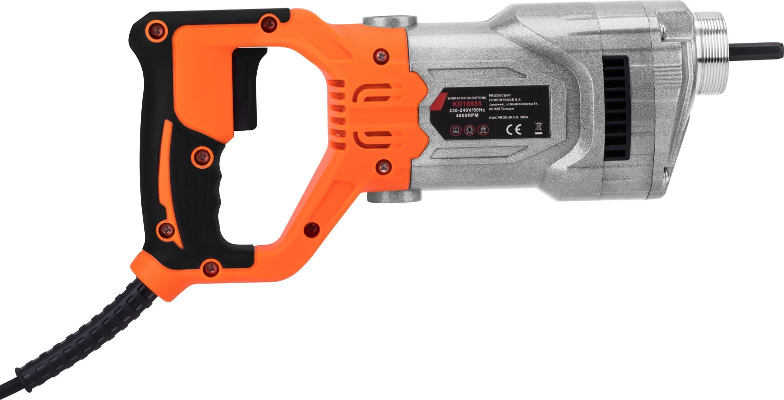 KRAFT&DELE Vibrator za beton 1300W 220V KD10855 Bez Sajle - Slika 3
