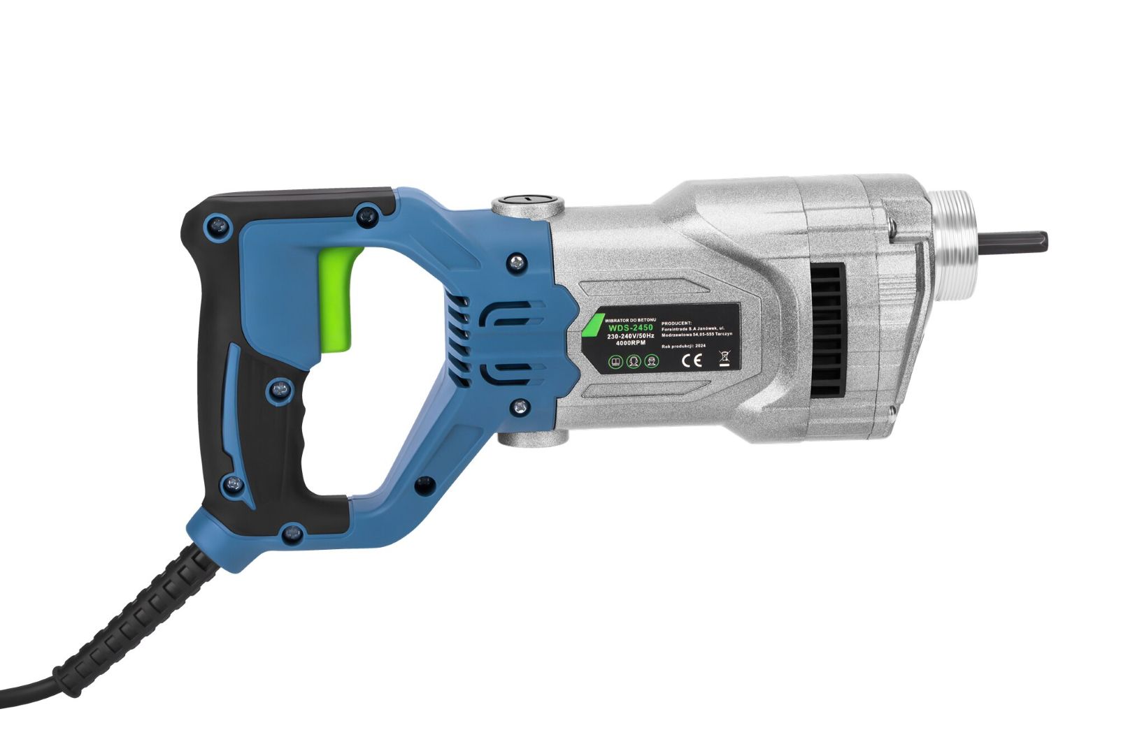 KRAFT&DELE Vibrator za beton 1300W WDS2450 Bez Sajle - Slika 4