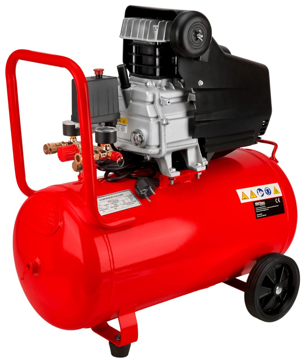 Kompresor uljni 50L 2.8kW KD401 KRAFT DELE - Slika 2