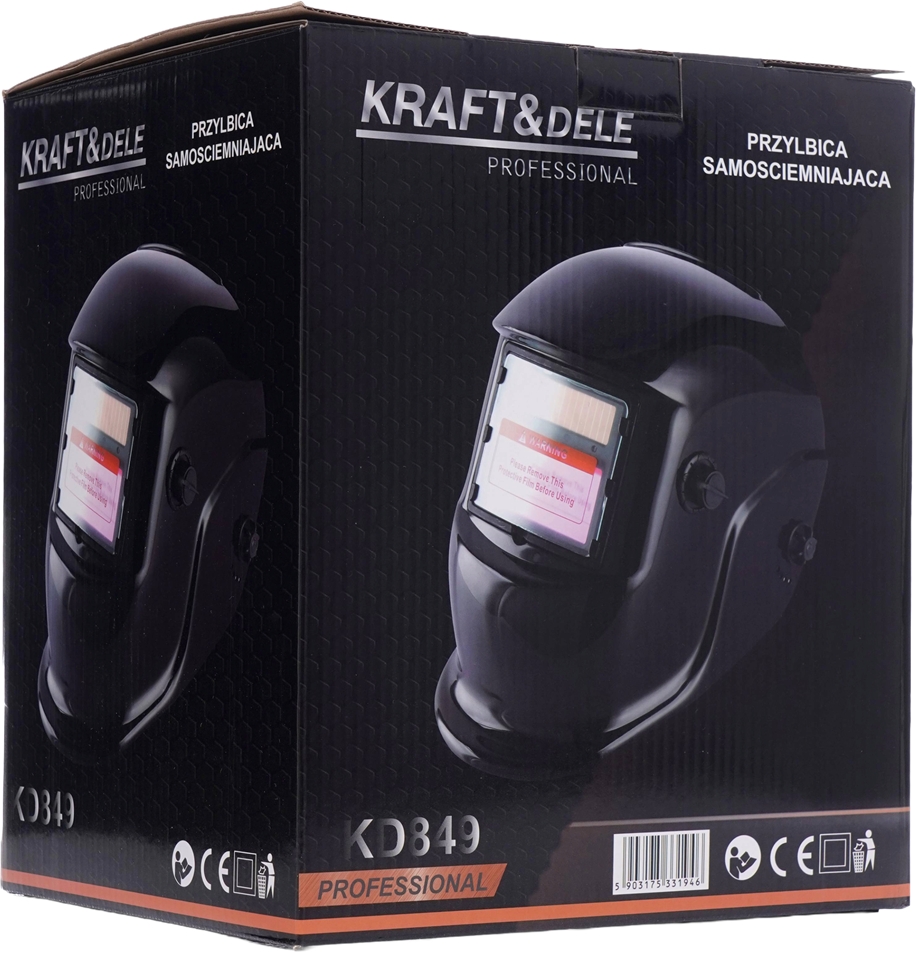 Maska za varenje s Automatskim Zatamnjenjem KD849 - Slika 9