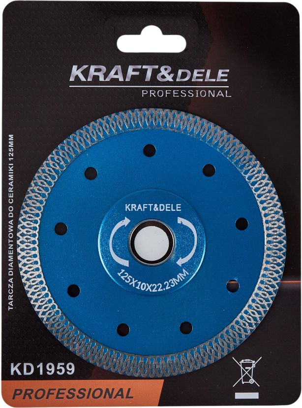 Rezna ploča Dijamantna za Kamen/Granit Ø125 mm KD1959 - Slika 4