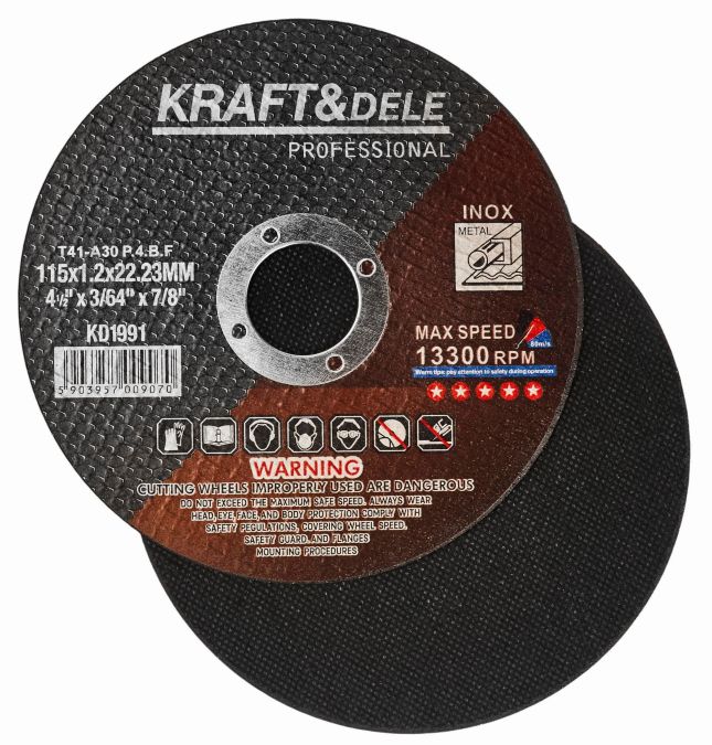 Rezna ploča Ø115x1,2x22,23 mm KD1991 - Slika 2