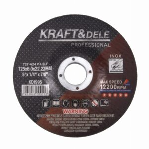 Rezna ploča Ø125 x 6,0 x 22,23 mm  KD1995