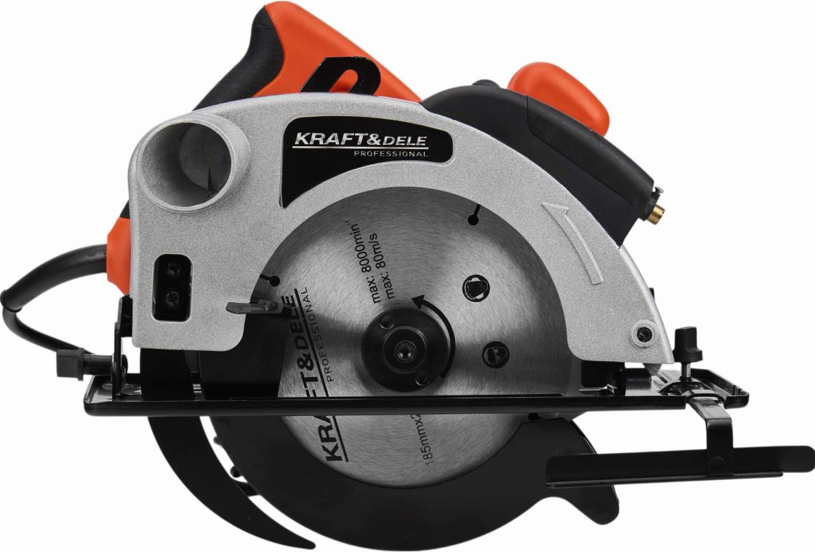 Cirkular, Ručna Kružna Pila, 2850 W + Laser KD1719 - Slika 2