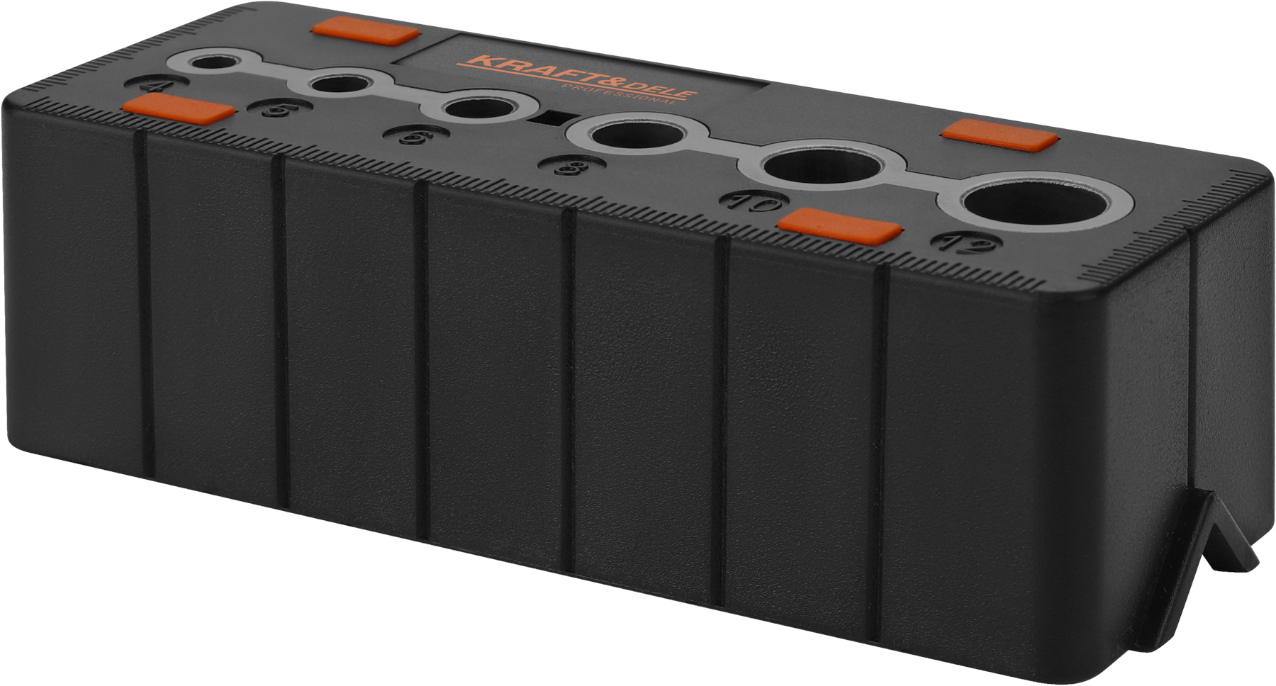 Šablona, (Vodilica) za Okomito Bušenje Rupa 4, 5, 6, 8, 10, 12 mm KD10616 - Slika 2