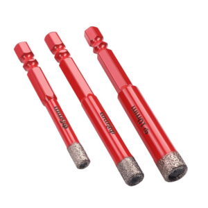Set Dijamantnih sVRDLA za Kamen, Keramiku i Granit, 3 kom, HEX Ø6, 8, 10 mm, KD12645