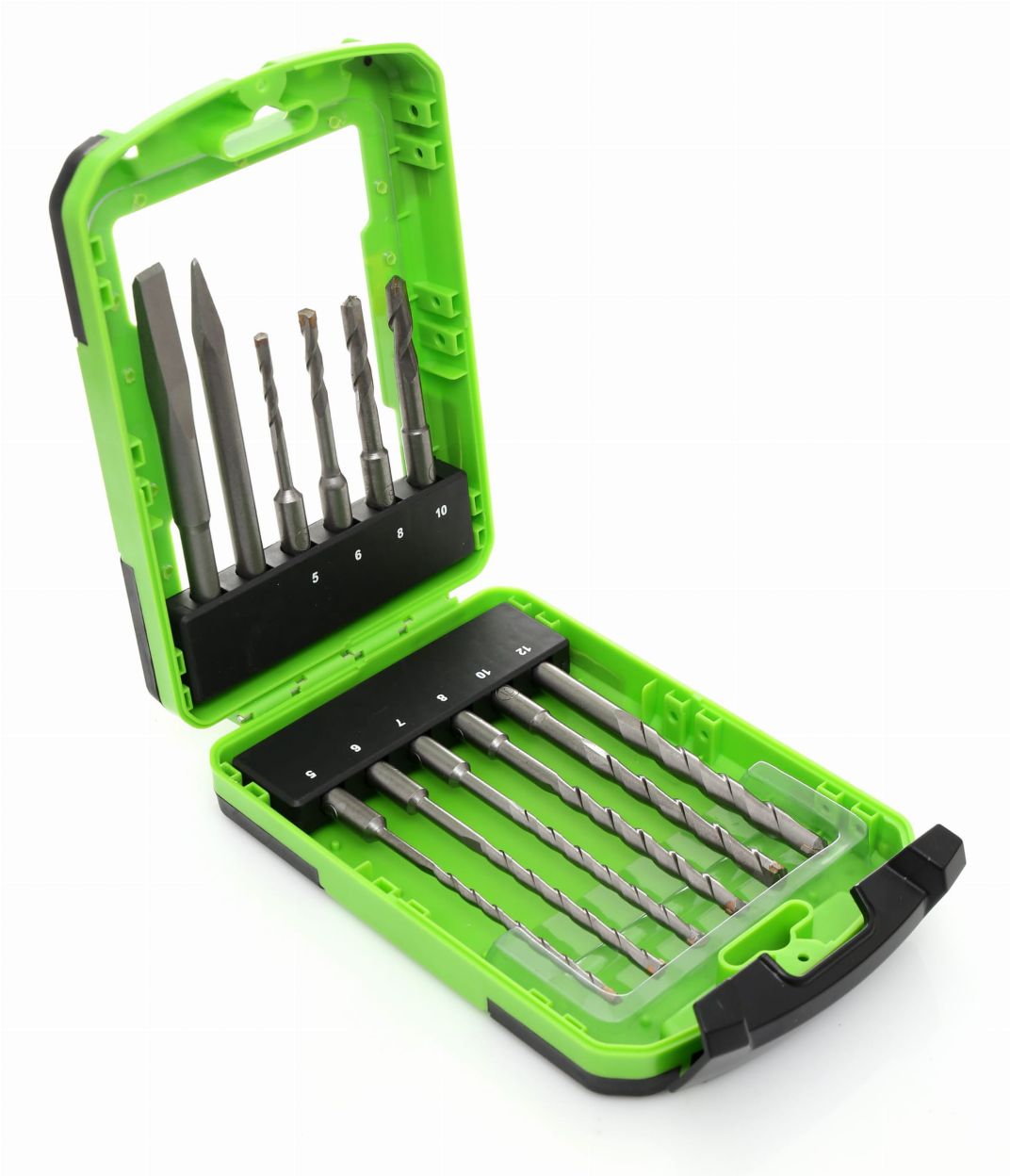 Set Svrdla i Dlijeta SDS+ 12 komada KD988 5-10mm špica+ dlijeto