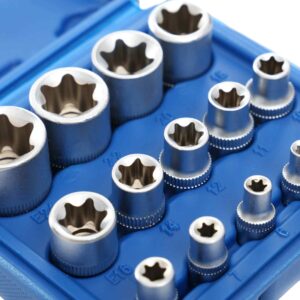 Set gedora TORX 14 komada 1/4" 3/8" i 1/2" KD10335 (4-24mm)