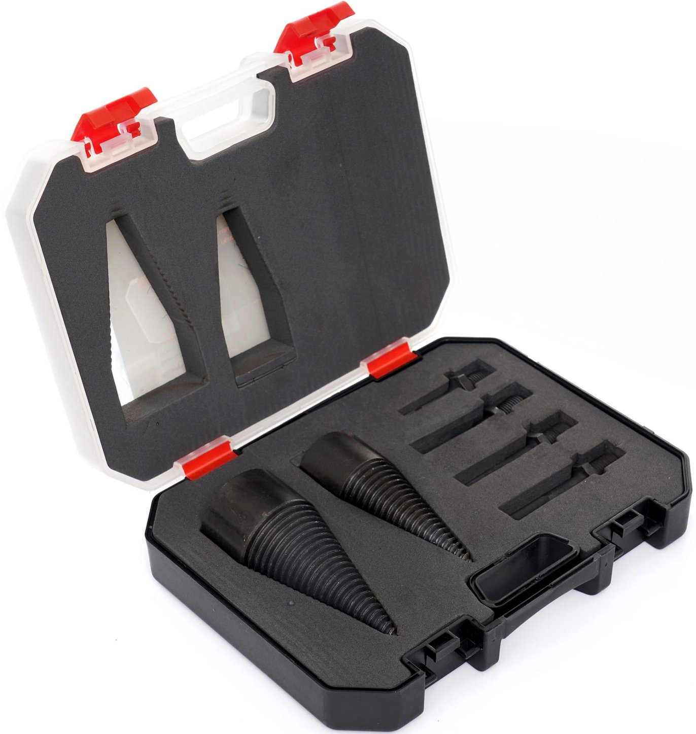 Set Svrdlo za Cijepanje Drva 32 mm, 42 mm + 4x M14 adapter KD11248 Kofer