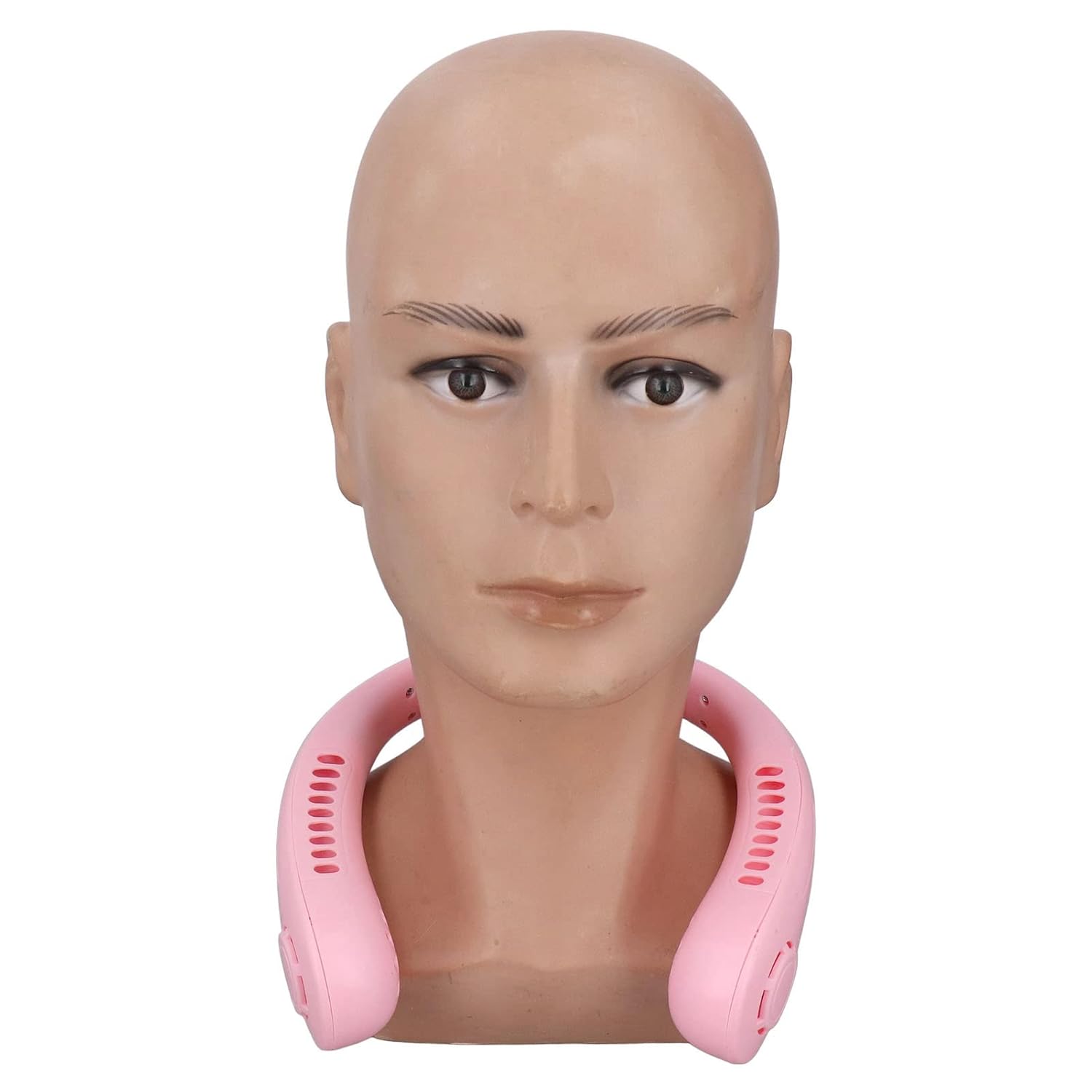 Ventilator za vrat prijenosni USB okovratni Pink / Rozi - Slika 10