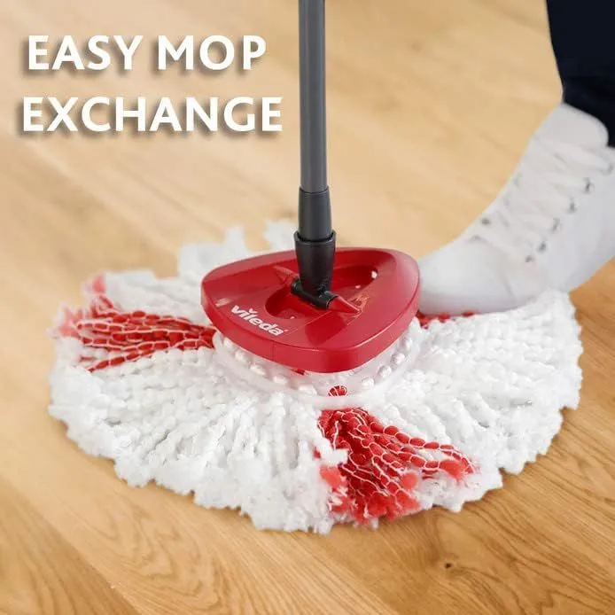 Vileda Turbo Mop komplet za čišćenje podova, rotirajući sustav od 360° - Slika 2