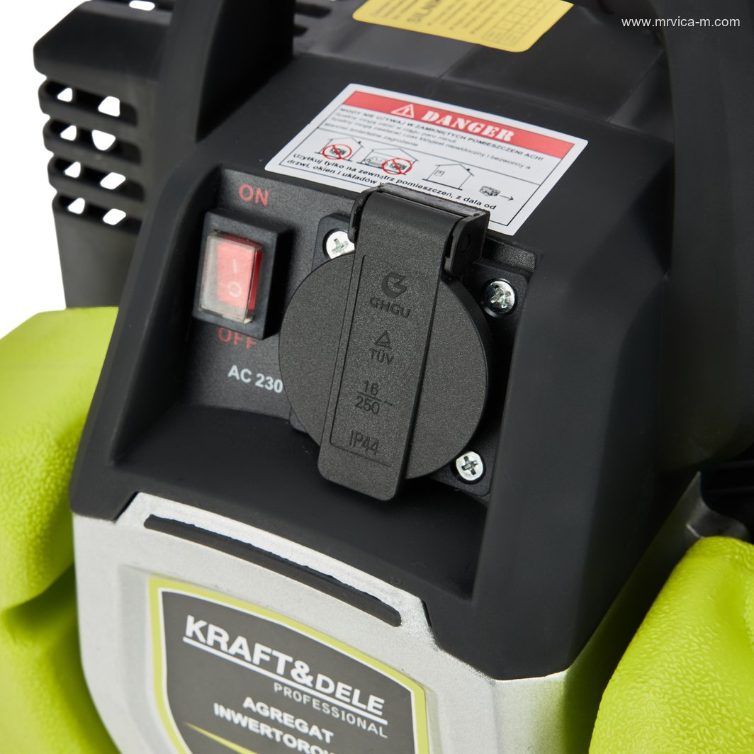 Agregat Inverterski Generator struje Jednofazni 1000W / 230V KD132 - Slika 4