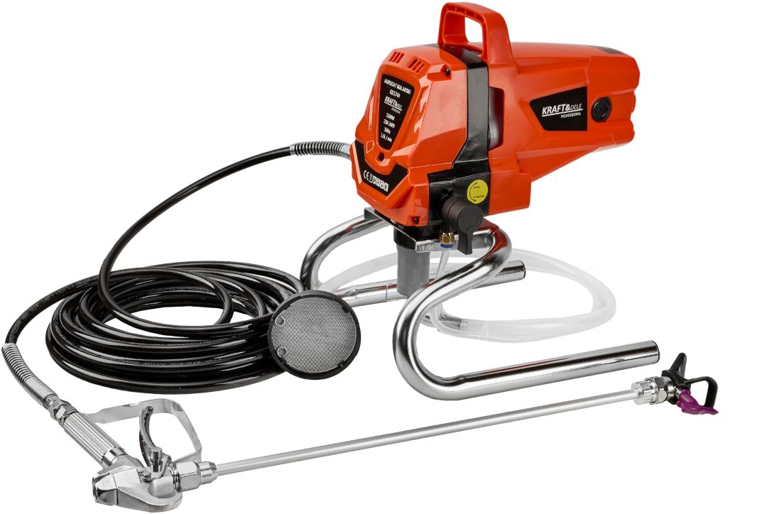 Agregat za bojanje airless 1500W KD1744 Malerska stanica - Slika 3