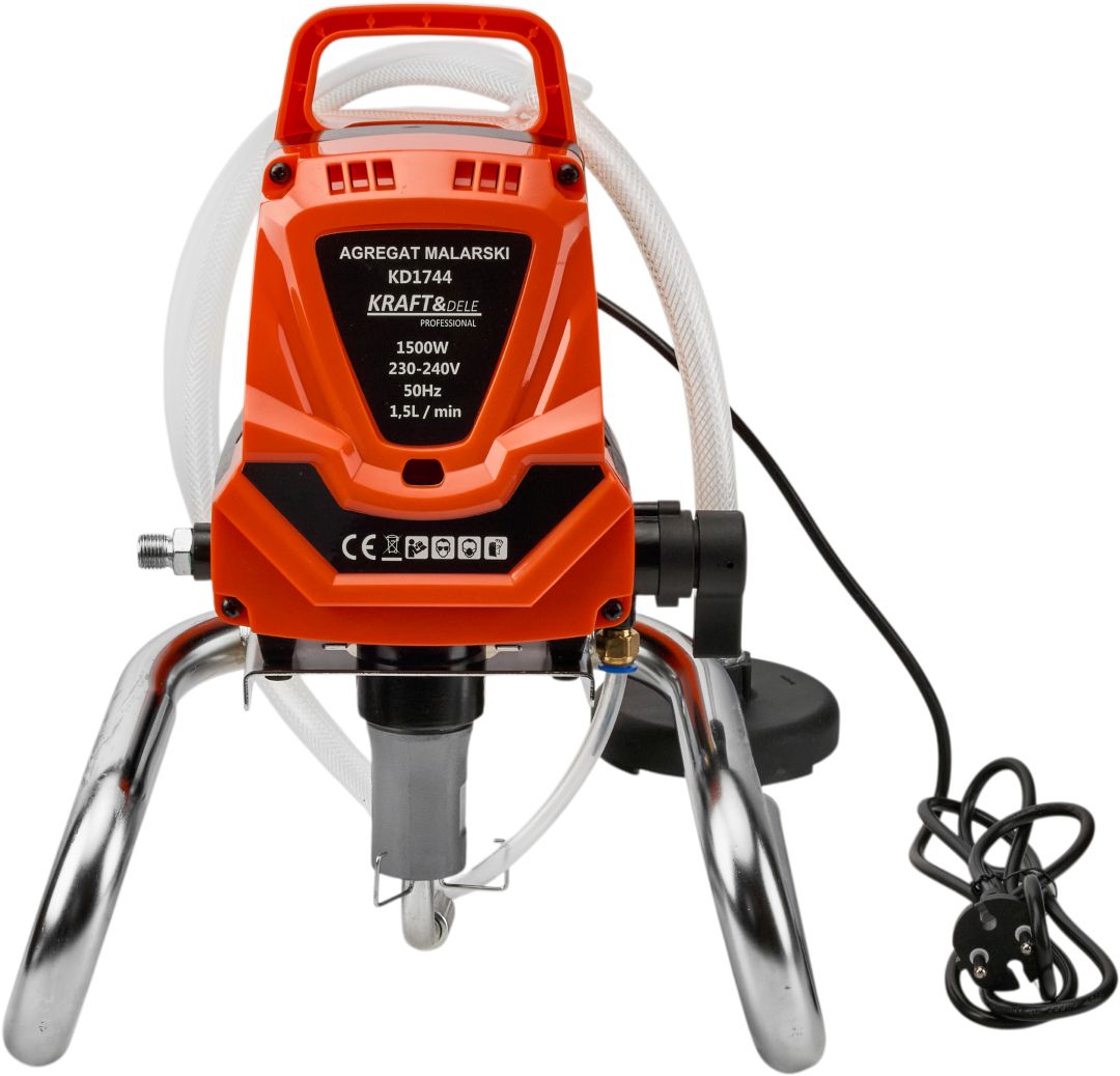 Agregat za bojanje airless 1500W KD1744 Malerska stanica - Slika 5