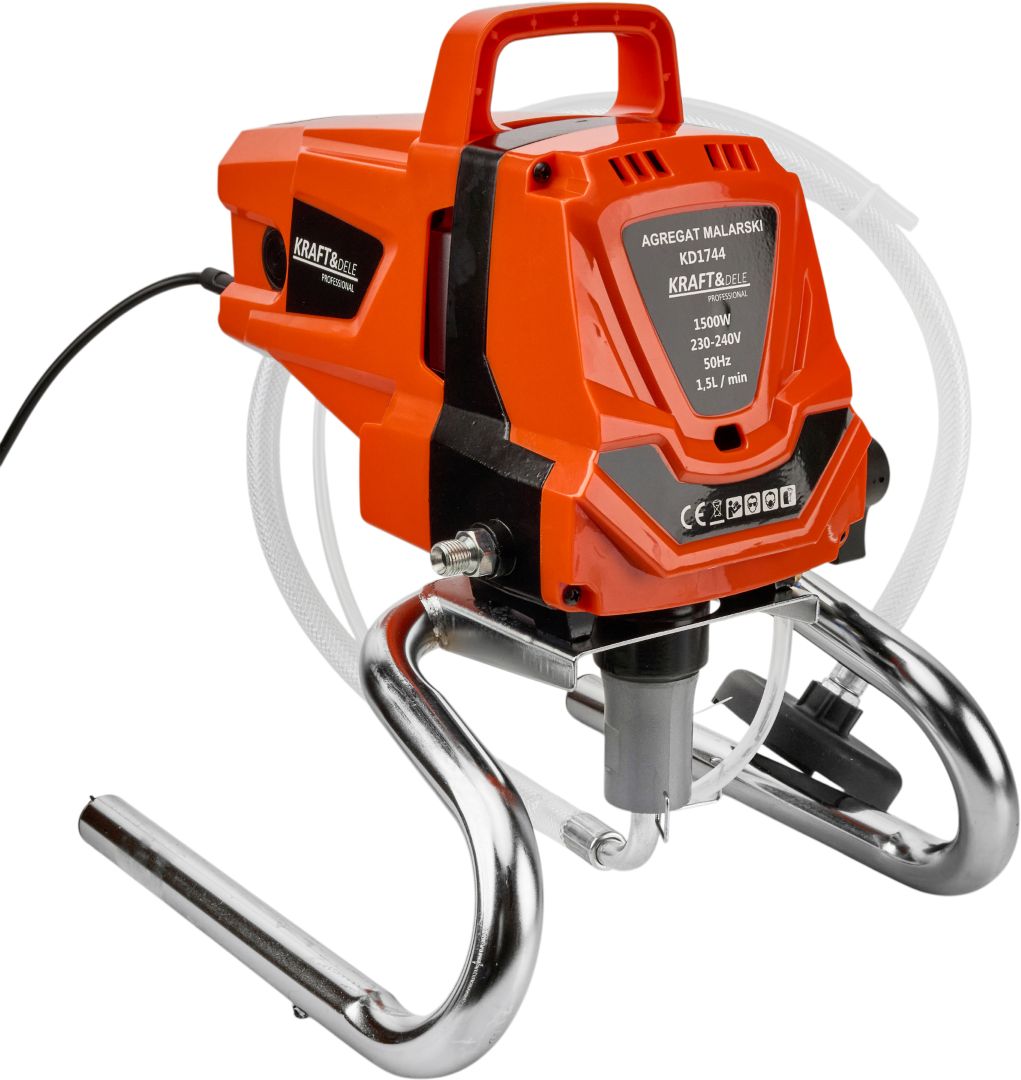 Agregat za bojanje airless 1500W KD1744 Malerska stanica - Slika 4