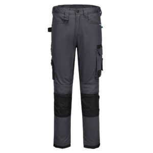 Hlače radne CD846 - WX2 Eco Craft Metal Sive GRR - Poliester Stretch: 93% poliester, 7% elastin ( 28-48) Portwest