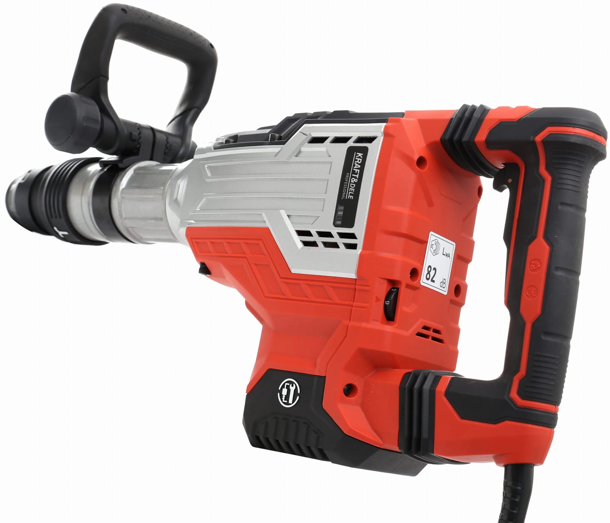 KRAFT & DELE Čekić za Razbijanje 2600W, 220V, SDS-MAX 48J KD1737 - Slika 4
