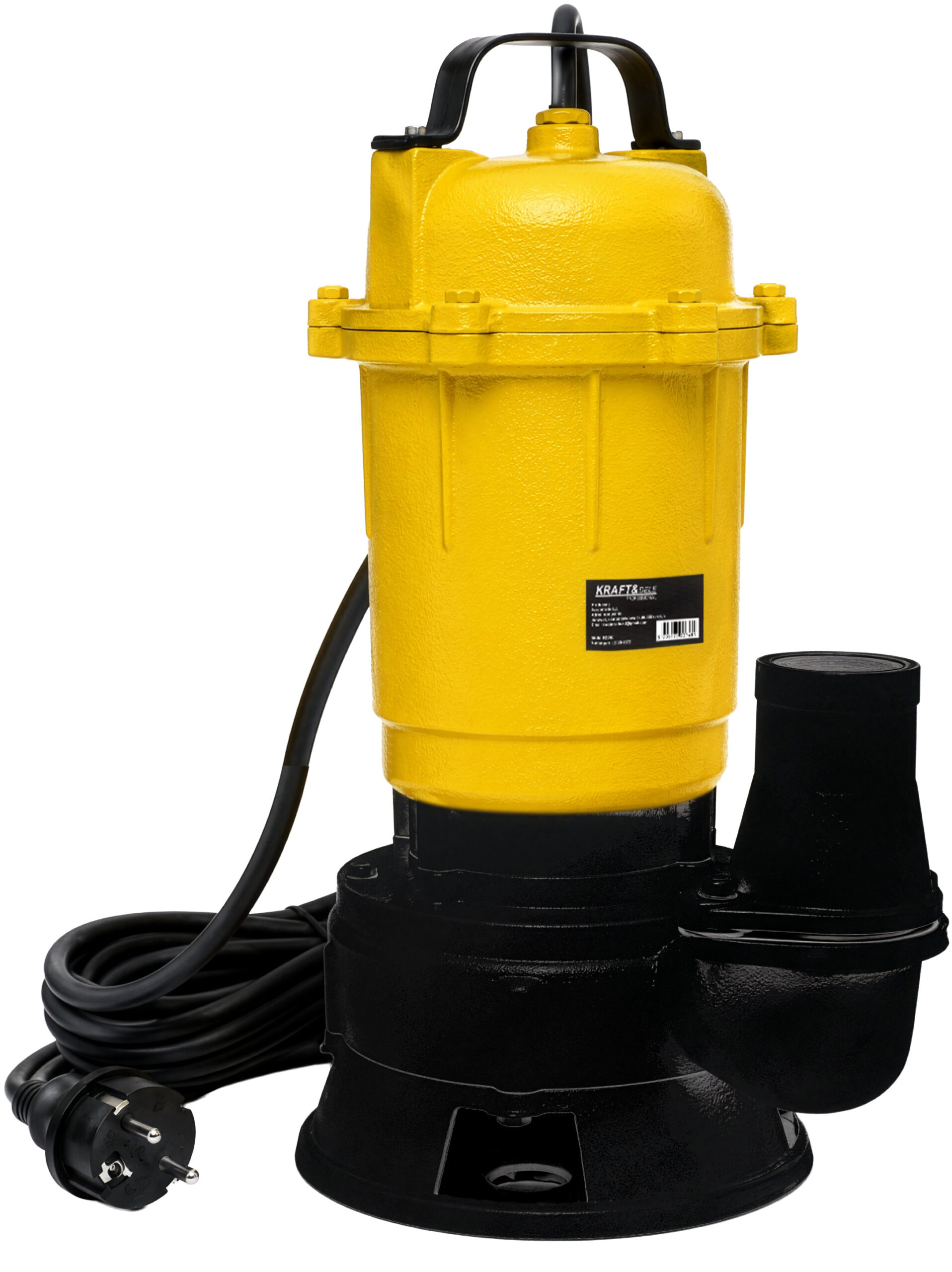 KRAFT & DELE PUMPA POTAPAJUĆA SA SJECKALICOM 3100W 25000L/h KD760 ZA PRLJAVU VODU