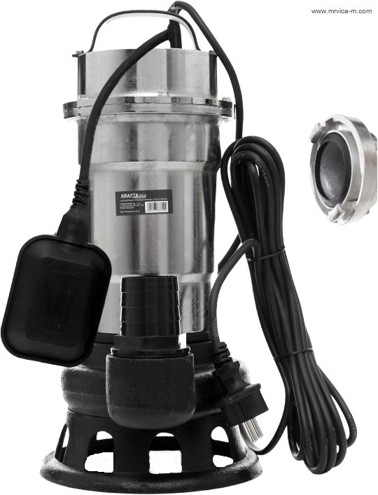 KRAFT & DELE Pumpa Potapajuća za prljavu vodu s drobilicom i plovkom 3100W KD763 2"