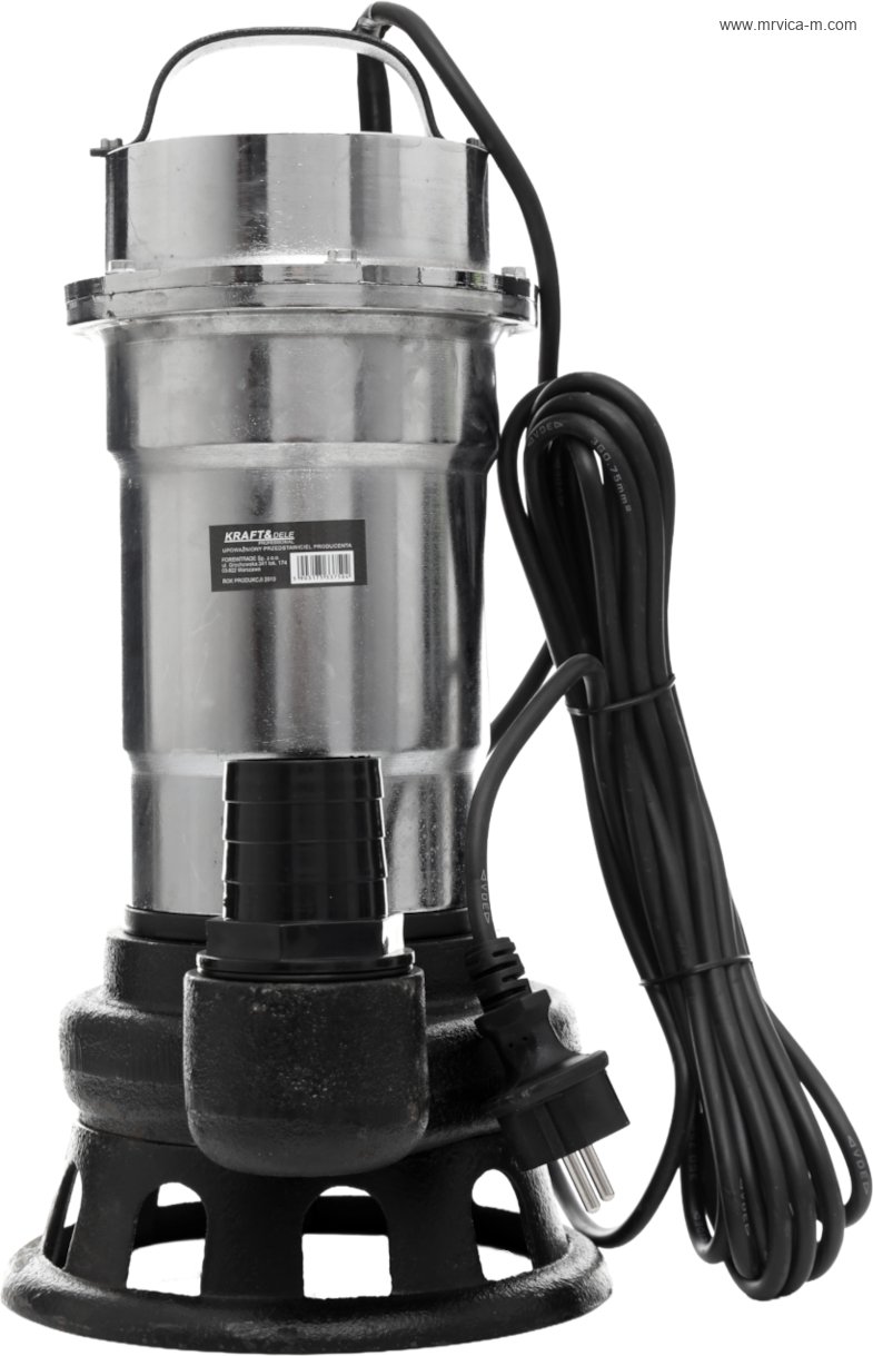 KRAFT & DELE Pumpa Potapajuća za prljavu vodu s drobilicom i plovkom 3100W KD763 2" - Slika 2