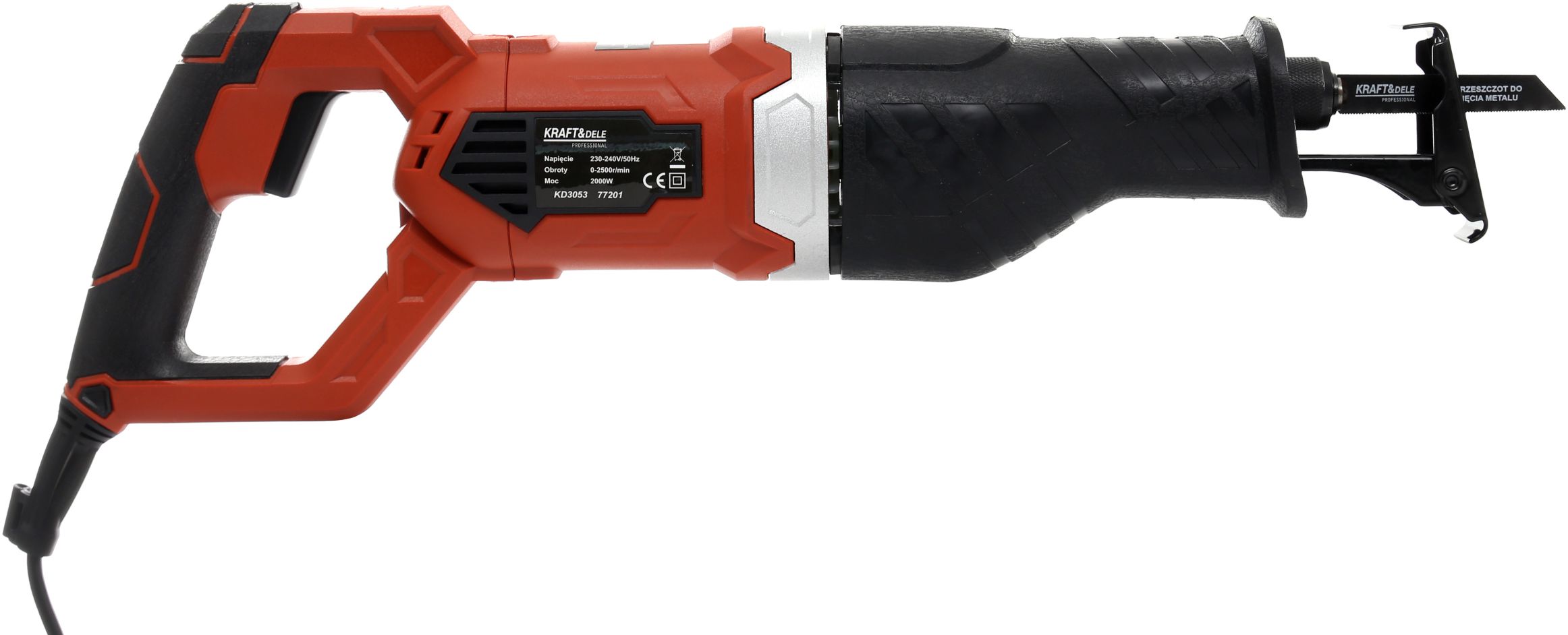 KRAFT & DELE Sabljasta Pila 2000W 220V 2500 o/min KD3053 - Slika 6