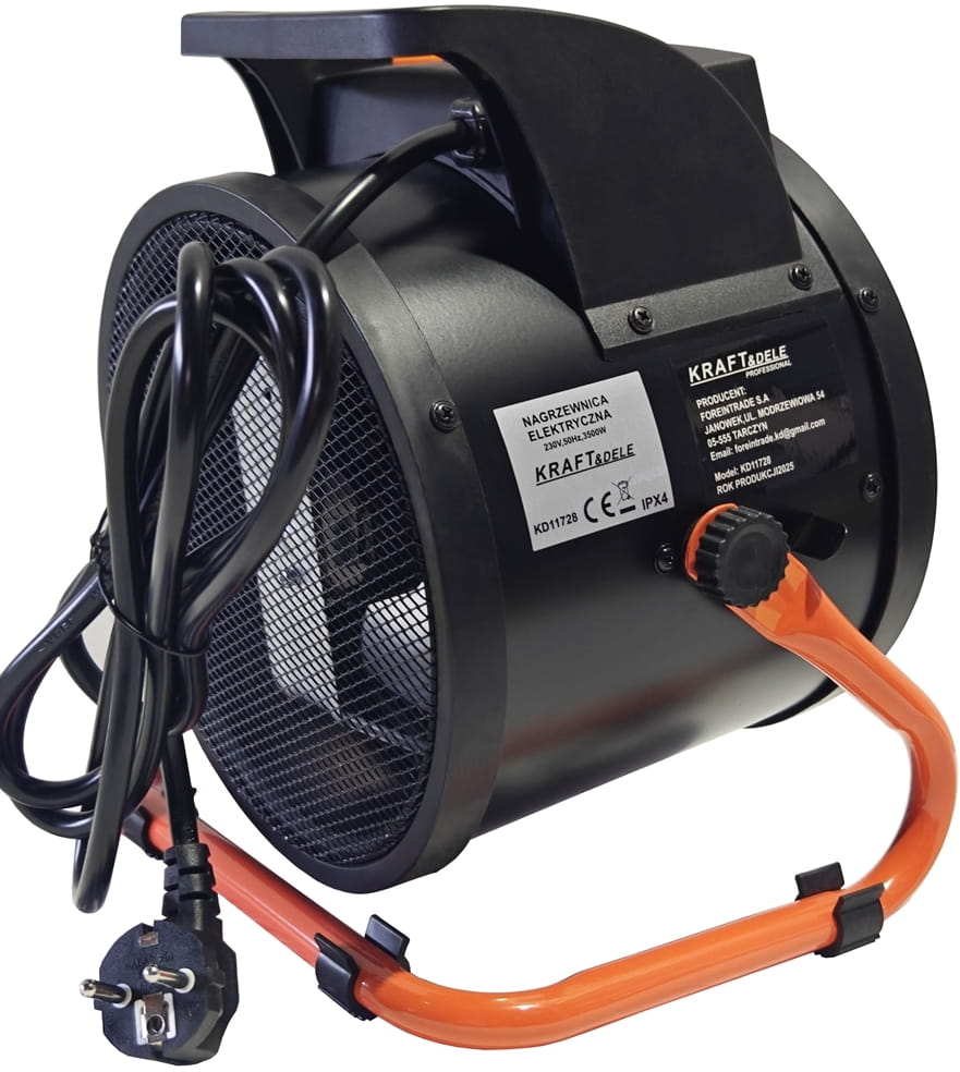 KRAFT & DELE Električna Grijalica 3,5 kW 230 V KD11728 Kalorifer - Slika 3