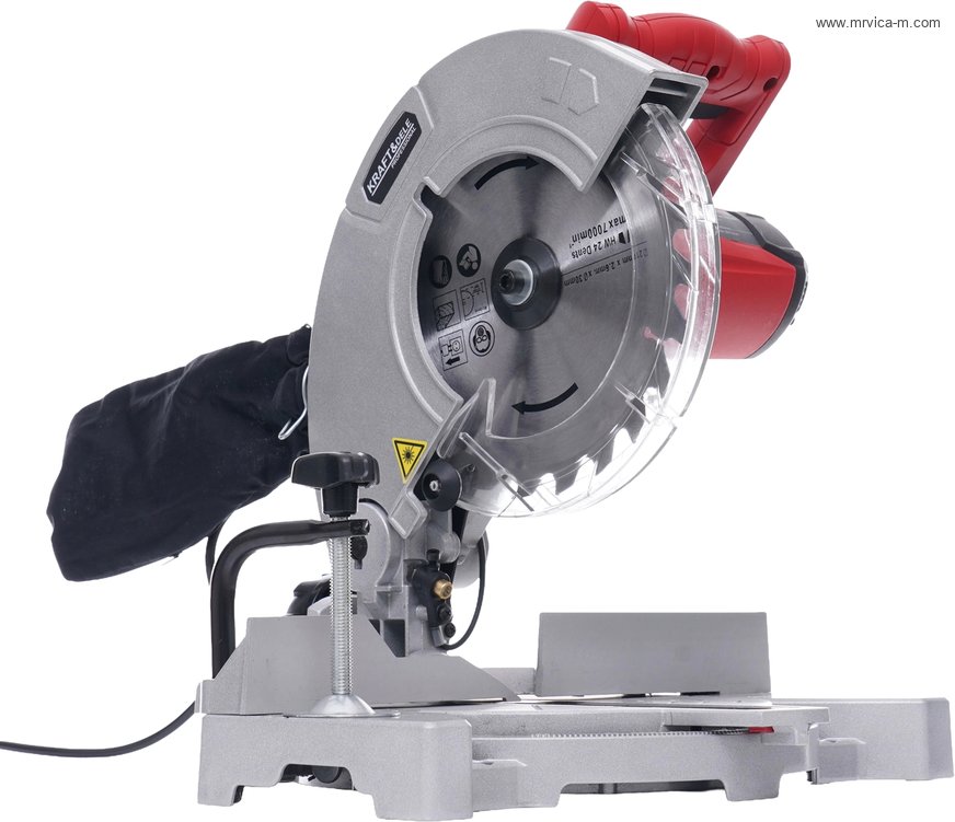 Pila kružna, cirkular preklopni za drvo 2200W 220V KD3013 Rezanje pod kutevima - Slika 4