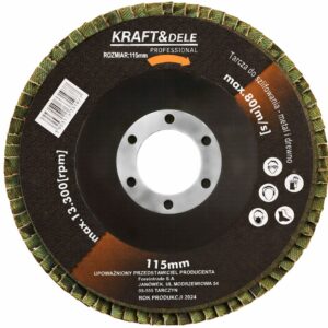 Brusni Disk Lamelasti P80 115 mm KD962 Brusna Ploča Lamelasta