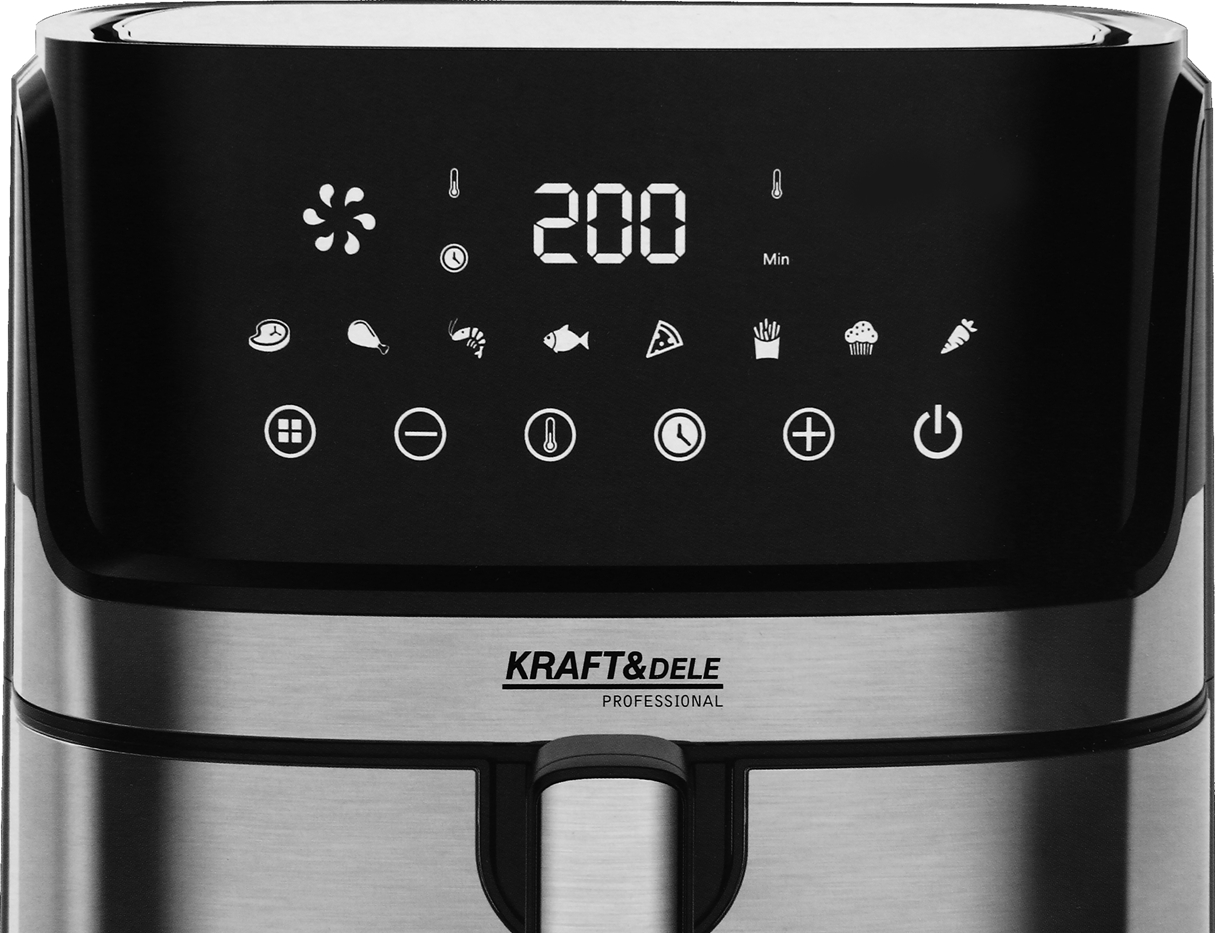 KRAFT & DELE Friteza na Vrući Zrak 8L 1850W KD4101 - Slika 4