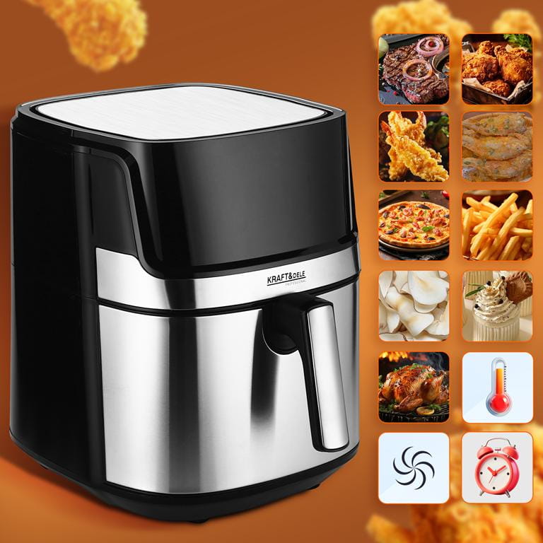 KRAFT & DELE Friteza na Vrući Zrak 8L 1850W KD4101 - Slika 6